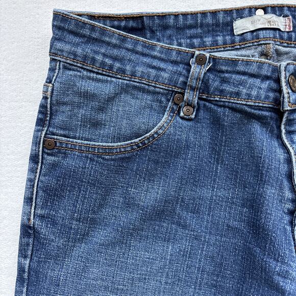 Levis Women Jeans Size 12 537 Low Flare Blue Medium Wash Denim (approx 32x28) - Picture 3 of 16